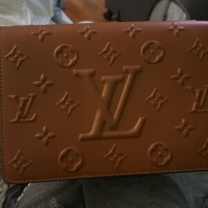 Louis Vuitton Brown Monogram Clutch